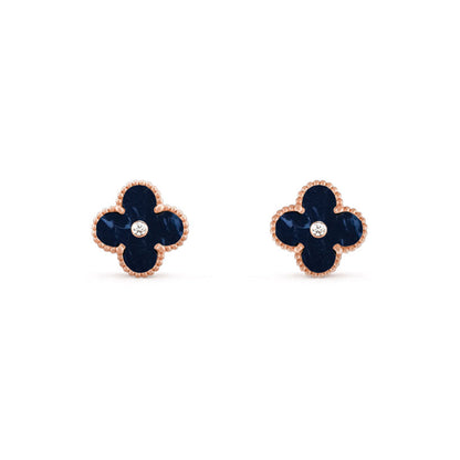 [Luna Brilliance]CLOVER  15MM DIAMOND EARRINGS COLLECTION