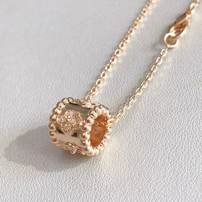 [Luna Brilliance]PERLEE PEDANT NECKLACE GOLD / ROSE GOLD