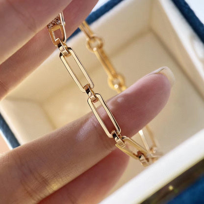 [Luna Brilliance]CHAINE BRACELET SMALL MODEL DIAMOND