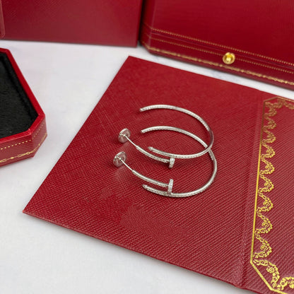 [Luna Brilliance]JUSTE EARRINGS FULL DIAMONDS 1.8MM