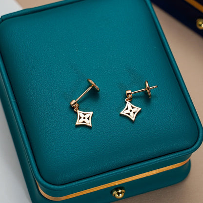 [Luna Brilliance]STAR EARRINGS GOLD