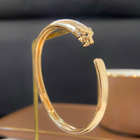 [Luna Brilliance]PANTHERE GOLD OPEN BRACELET