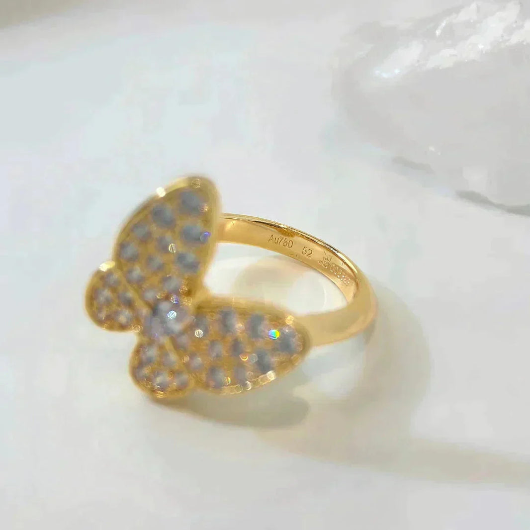 [Luna Brilliance]BUTTERFLY DIAMOND RING