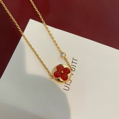 [Luna Brilliance]SUN PEDANT CARNELIAN BRACELET