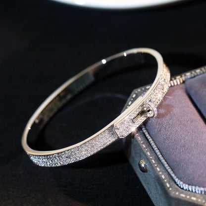 [Luna Brilliance]KELLY BRACELET DIAMOND PAVED