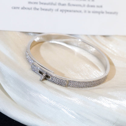 [Luna Brilliance]KELLY BRACELET DIAMOND PAVED