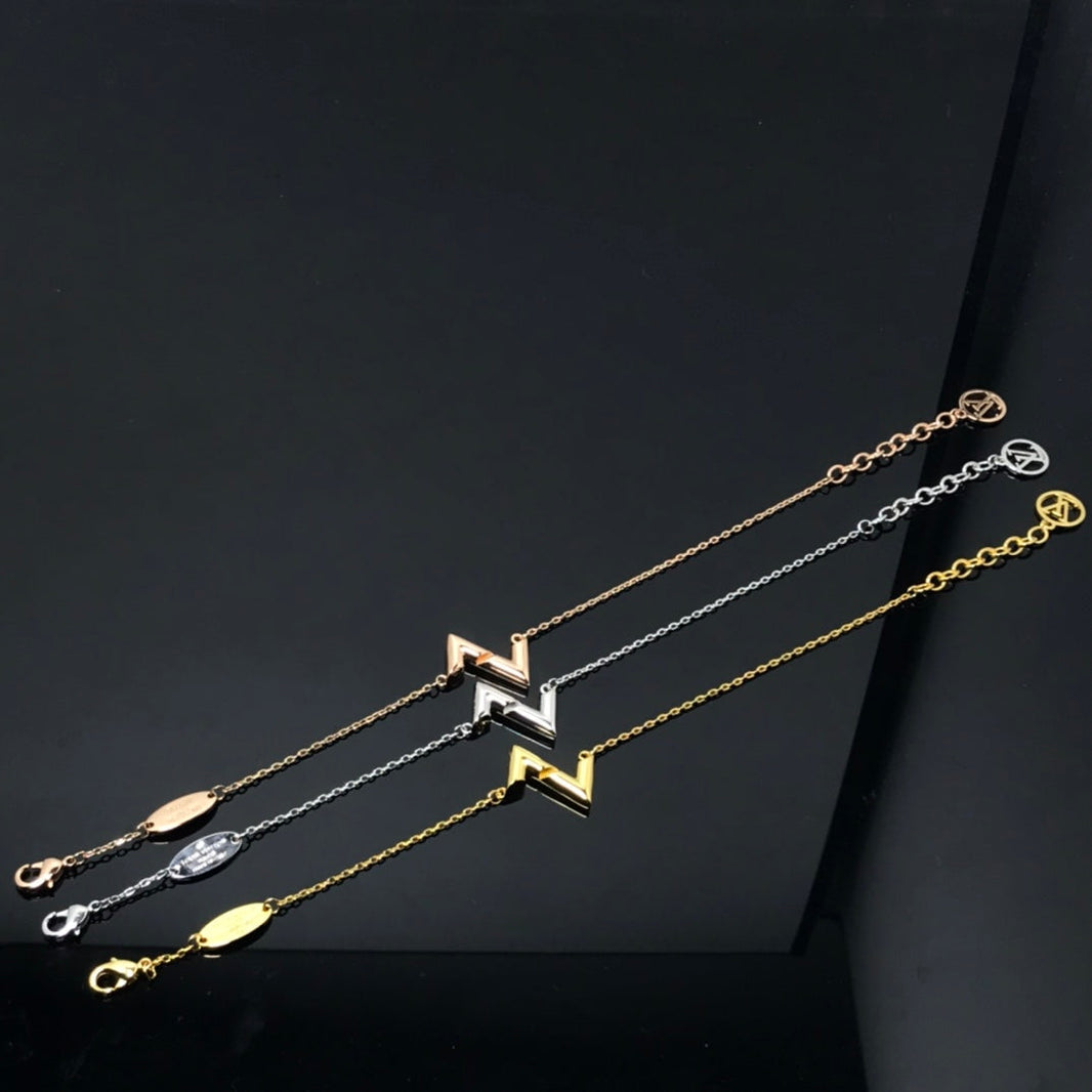 [Luna Brilliance]VOLT LV LOGO BRACELET