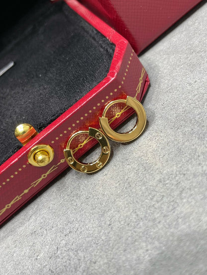 [Luna Brilliance]LOVE MINI EARRINGS