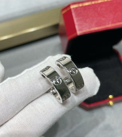 [Luna Brilliance]LOVE 5.5MM EARRINGS