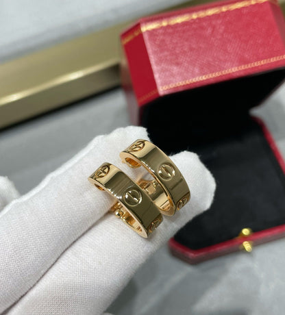 [Luna Brilliance]LOVE 5.5MM EARRINGS