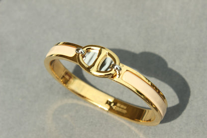 [Luna Brilliance]CLIC CHAINE GOLD BRACELET