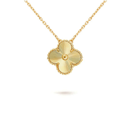 [Luna Brilliance]CLOVER 15MM SINGLE FLOWER NECKLACE COLLECTION