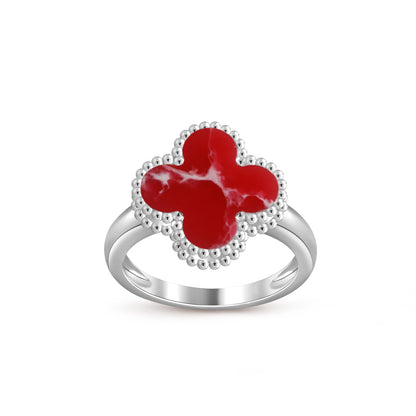 [Luna Brilliance]CLOVER SILVER RING COLLECTION