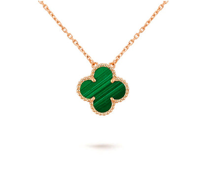 [Luna Brilliance]CLOVER 15MM SINGLE FLOWER NECKLACE COLLECTION