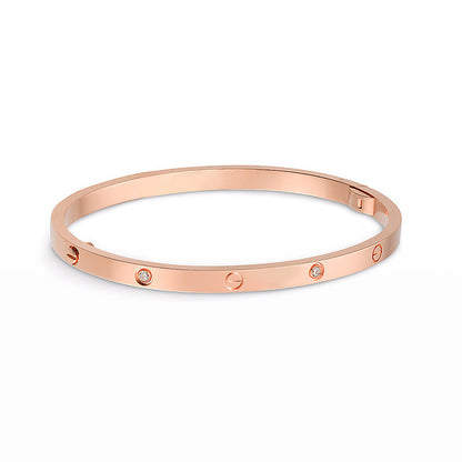 [Luna Brilliance]LOVE BRACELET 3.65MM 6 DIAMONDS