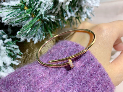 [Luna Brilliance]JUSTE BRACELET 2.5MM DIAMONDS