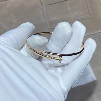 [Luna Brilliance]JUSTE BRACELET 2.5MM DIAMONDS