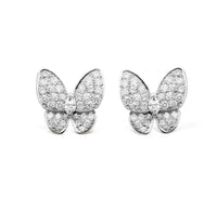 [Luna Brilliance]BUTTERFLY ALL DIAMOND EARRINGS