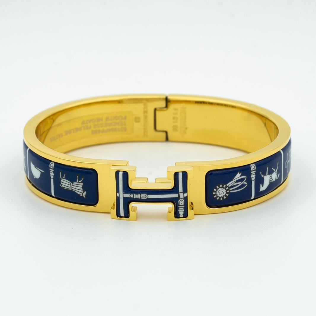 [Luna Brilliance]H BRACELET BLUE CERAMIC