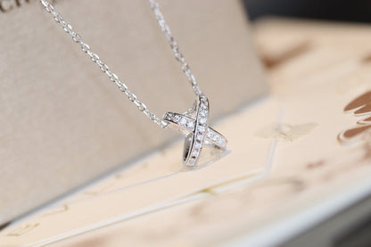 [Luna Brilliance]JEUX DE DIAMOND NECKLACE