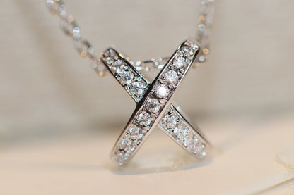 [Luna Brilliance]JEUX DE DIAMOND NECKLACE