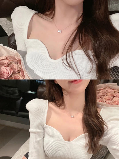 [Luna Brilliance]JEUX DE NECKLACE 1 DIAMOND