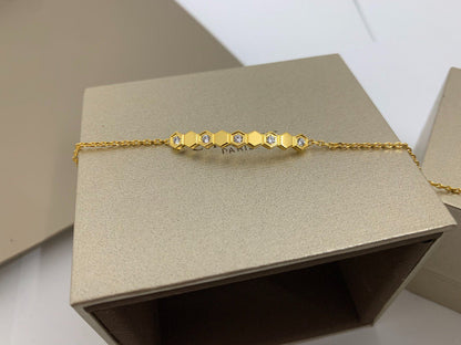 [Luna Brilliance]BEE LOVE BRACELET DIAMOND