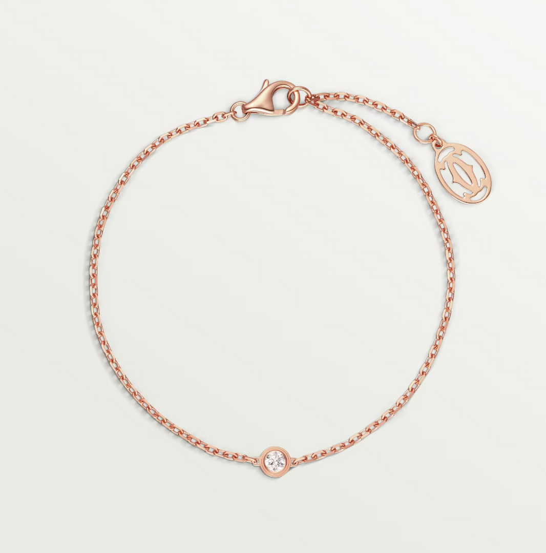 [Luna Brilliance]DAMOUR DIAMOND LINK BRACELET