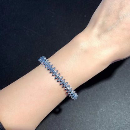 [Luna Brilliance]CLASH SILVER BRACELET