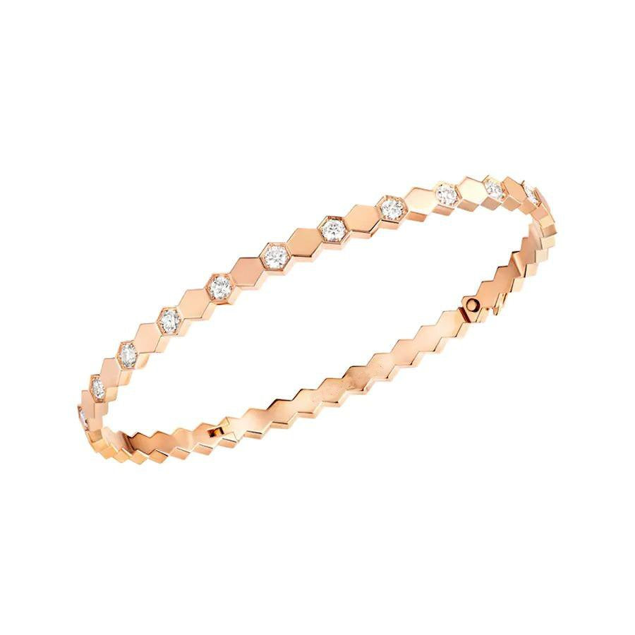 [Luna Brilliance]BEE LOVE SILVER DIAMOND BRACELET