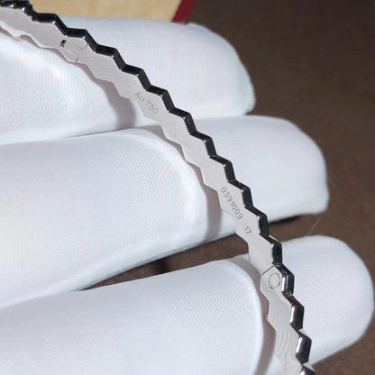 [Luna Brilliance]BEE LOVE SILVER DIAMOND BRACELET