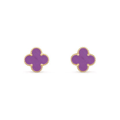 [Luna Brilliance]CLOVER 15MM EARRINGS COLLECTION