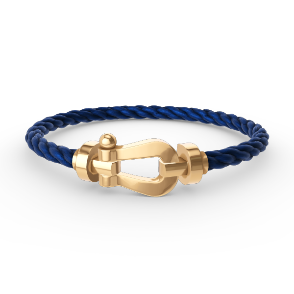 [Luna Brilliance]FORCE LARGE HORSESHOE NO DIAMOND BRACELET GOLD