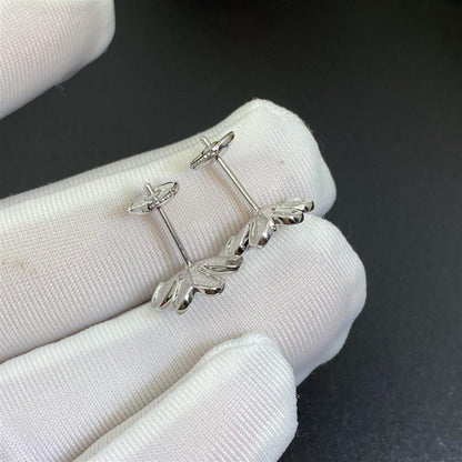 [Luna Brilliance]FRIVOLE MINI SILVER FLOWER EARRINGS