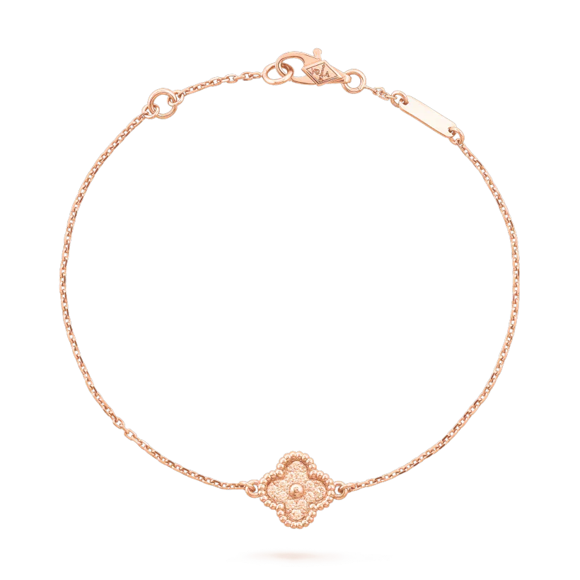 [Luna Brilliance]CLOVER SINGLE FLOWER BRACELET