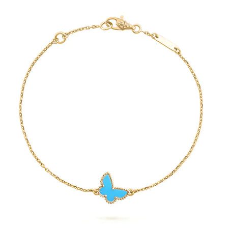 [Luna Brilliance]BUTTERFLY TURQUOISE BUTTERFLY BRACELET