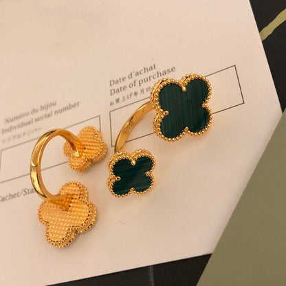 [Luna Brilliance]CLOVER BETWEEN THE FINGER RING